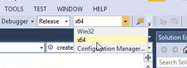 Visual Studio build configuration